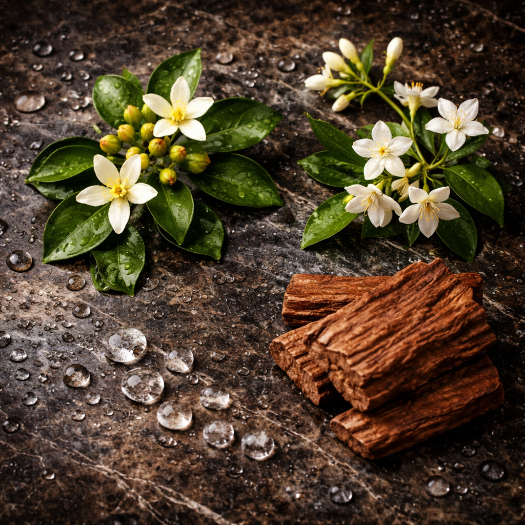 neroli, jasmine, cedar wood, sheer musk